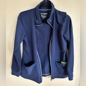 Women’s HH360 Healing Hands Navy Scrubs Set with Jacket